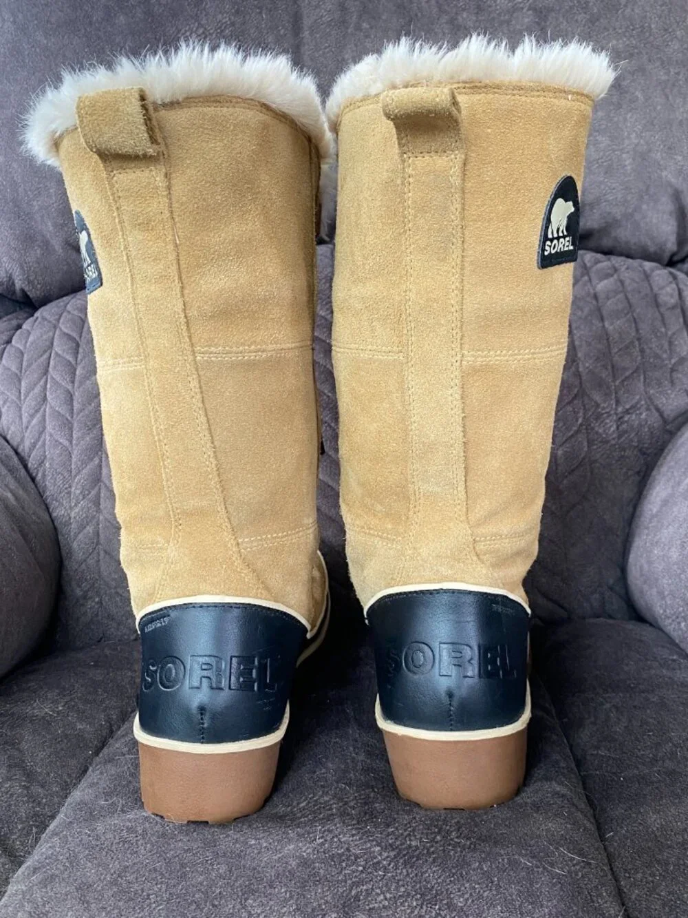 Sorel Women's Tan Tivoli High NL2093 373 Waterproof Winter Boots Size US 9 - Picture 4 of 10